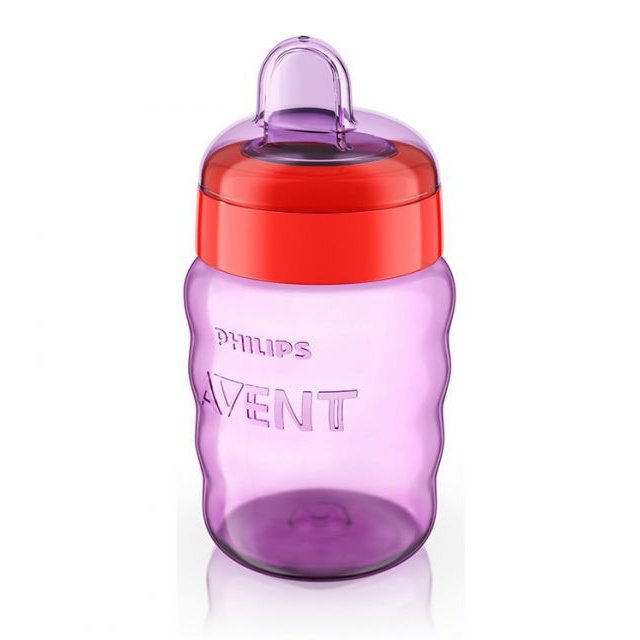 BISOO - AVENT - EASY SIP CUP 12M+ 260 ML RED AND PURPLE
